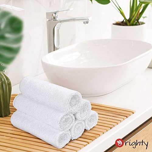 Orighty White Hand Towels Bulk, 16x28 inch - Image 2