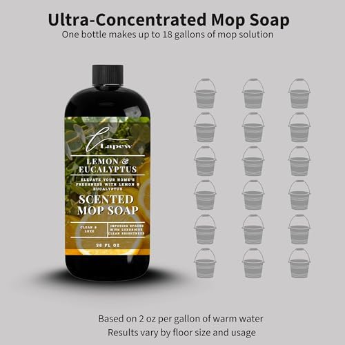 Lapew Lemon & Eucalyptus Scented Mop Soap - Image 4