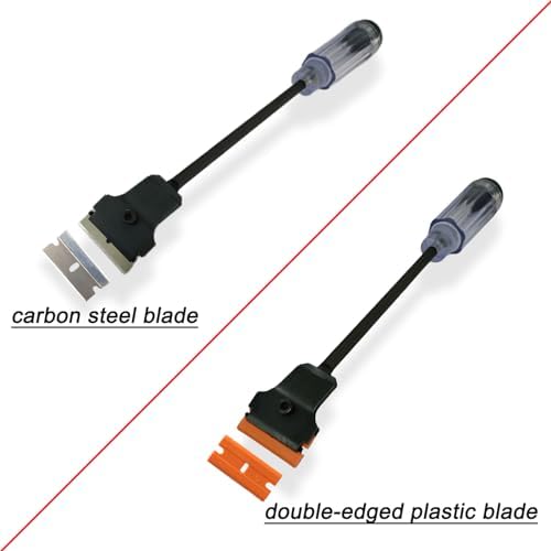 Razor Blade Scraper Tool Long Handle Sticker Scraper, Long Scraper Razor - Image 6