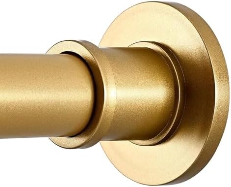 BRIOFOX Industrial Shower Curtain Rod by BRIOFOX