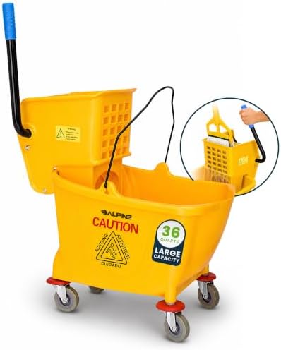 Alpine 36 Quart Commercial Mop Bucket by AlpineIndustries