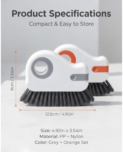 2 PCS Window Track Cleaner, 2 in 1 Groove Cleaning Brush - Image 2