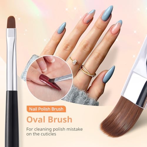 AIRSEE Nail Art Clean Up Brushes - Image 5
