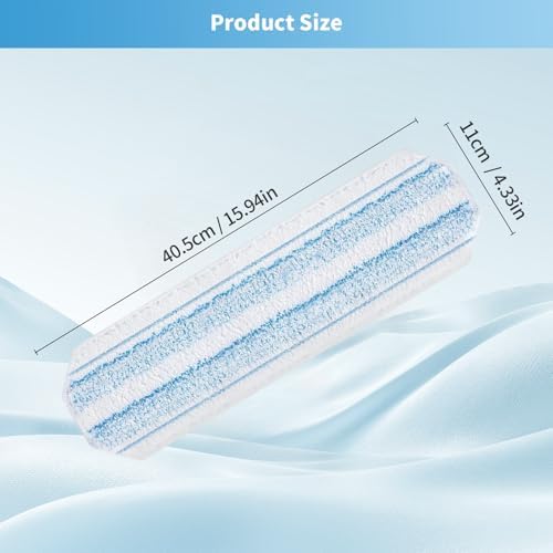 6 Pack Microfiber Mop Pads for O-Cedar H2prO Flat Mop System, Washable and - Image 5