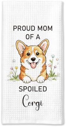 Cute Corgi Kitchen Towels Dog Mom Hostess Gifts by Sldpngo