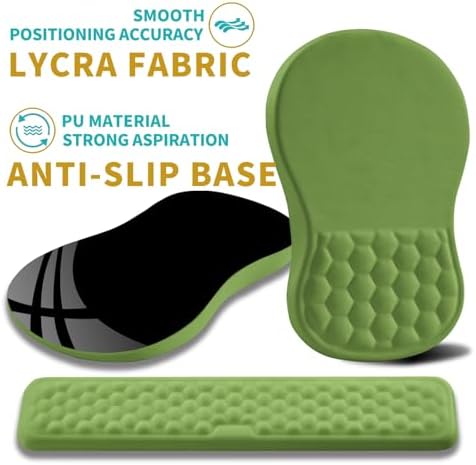 Hokafenle 2 in 1 Ergonomic Mouse Pad Wrist Support & Wrist Rest - Image 6