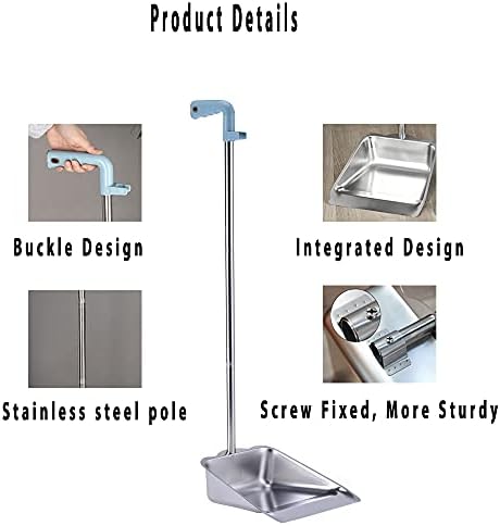 YONILL Dust Pans with Long Handle - Image 3