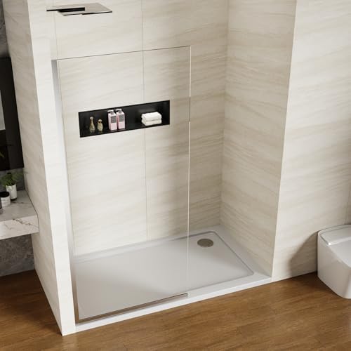 Shower Screen 36" x 76" Shower Wall Panel Chrome - Image 2