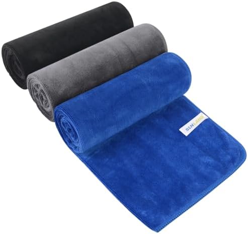 SINLAND Microfiber Gym Towels, Workout Sweat Towel 16x32In by SINLAND