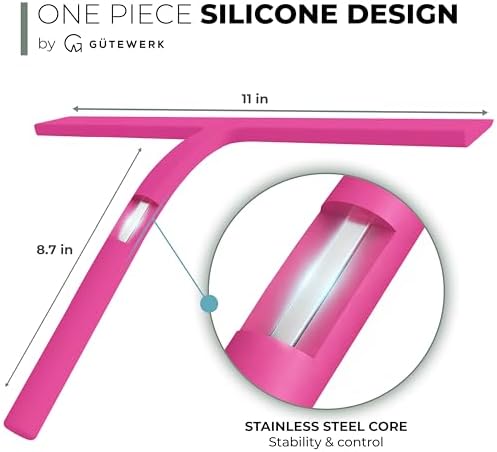 GÜTEWERK Silicone Shower Squeegee - Image 4