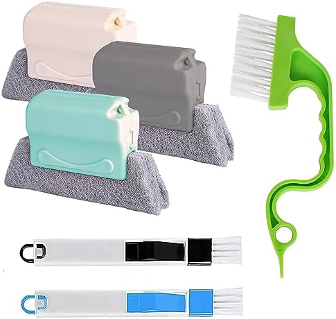 Window Groove Cleaning Brushes Tools, Magic Window Sill Cleaning Tool by QeeHeng