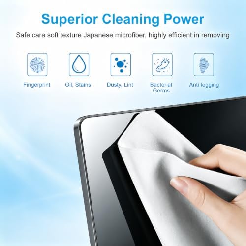 2 Pack Microfiber Liner Cleaning Cloth 15" 16" MacBook Air/MacBook Pro Screen - Image 3