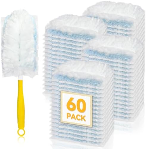60 Pack Dusters Refills Compatible by Hoscabss