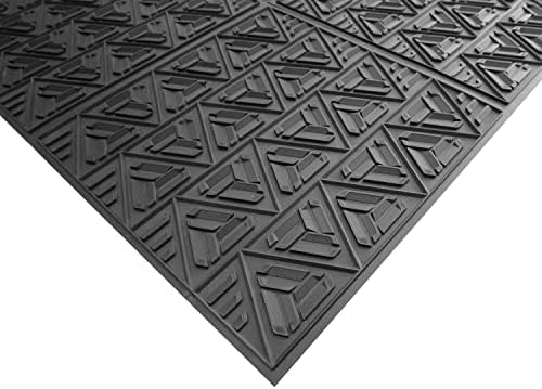 CLIMATEX Indoor/Outdoor Scraper Door Mat, Shoe and Boot Scraper Mat, Cleans Mud by ClimaTexRunnerandScraperMats