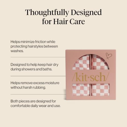 Kitsch XL Microfiber Hair Towel Wrap - Image 3