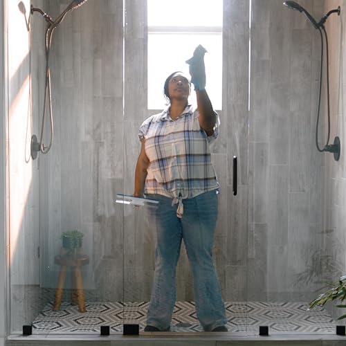 Unger Professional Connect and Clean 10” Glass and Tile Shower Squeegee - Image 4