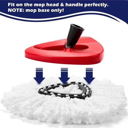 Spin Mop Replacement Base for O-Ceda EasyWring 1 Tank System Replace Head - Image 3