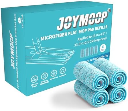 JOYMOOP Microfiber Replacement Pads by JOYMOOP