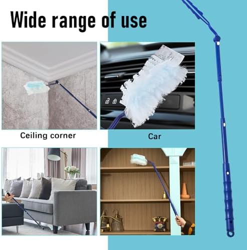 Colingmill 12 Pack Replacement Duster Handles, 3 Ft Extendable - Image 4