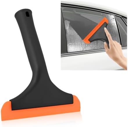 Small Silicone Window Squeegee, Car Windshield Cleaning Wiper by RDXCV