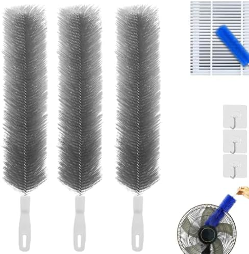 2026 New Bendable Microfiber Duster, Fan Cleaning Brush Dusting Brush, Suitable by Unknown