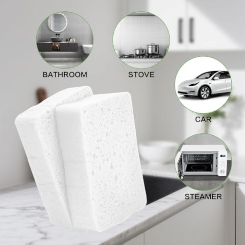 6-Count Kitchen Sponges, Compostable Thicker Pop-Up Sponges - Image 2