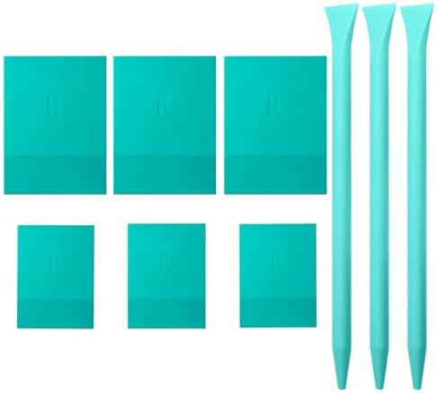 Chalk Paste Mini Squeegee 9 Pack, Optimized by BOOLOOEN