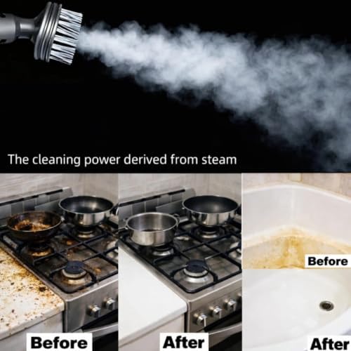 PUREBEAR 212°F Scrub & Steam Mop, Steam Cleaner - Image 3