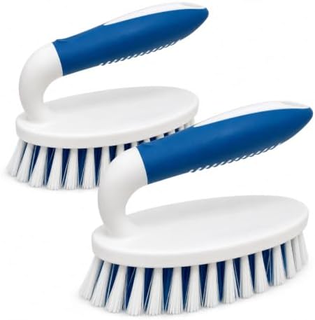 Scrub Brush, 2 Pack Household Cleaning Brushes by PHYEX