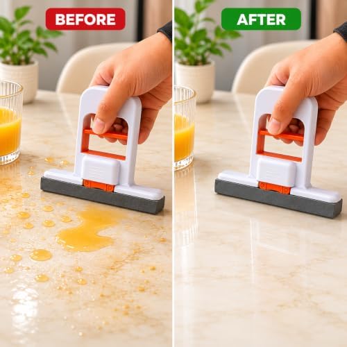 Self-Squeezing Mini Mop, Portable Foldable Handheld Mop - Image 3