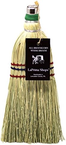 LaPrima Shops Authentic Amish Hand Made All Broomcorn Broom - Image 2