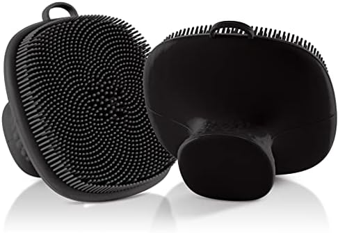 Face Scrubber 2 Pack Silicone Face Scrubber by -100SoftSilicone-