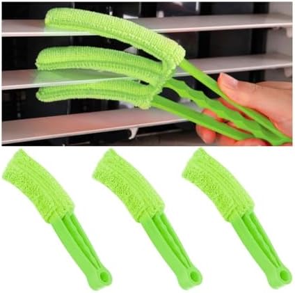 3PCS Mini Duster for Car Air Vent, Automotive Air Conditioner Cleaner and Brush by KHGUZ