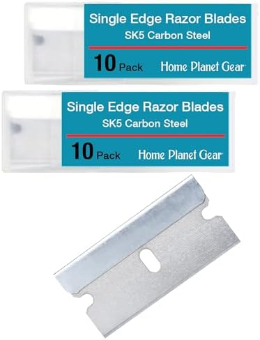 Single Edge Razor Blades by HomePlanetGear