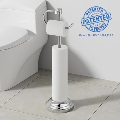 RUMOSE Toilet Paper Holder Stand - Image 5
