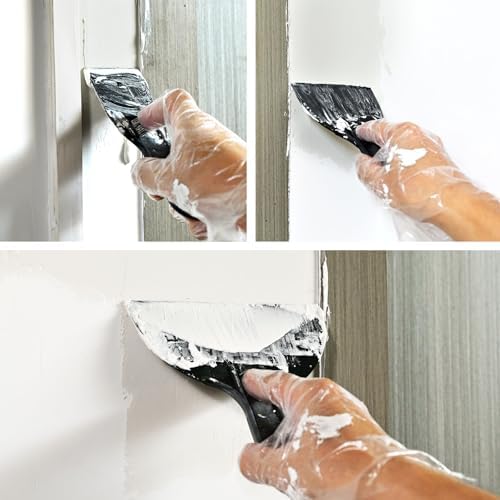 Plastic Putty Knife Set – 2" 4" 6" Spackle Knives & Paint Scrapers - Image 6
