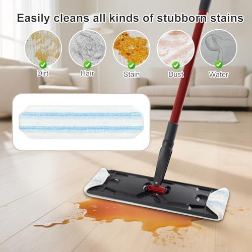 8 Pack Mop Pads Replacements Compatible - Image 3