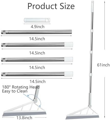 Silicone Air Broom Sweeper Squeegee - Image 3