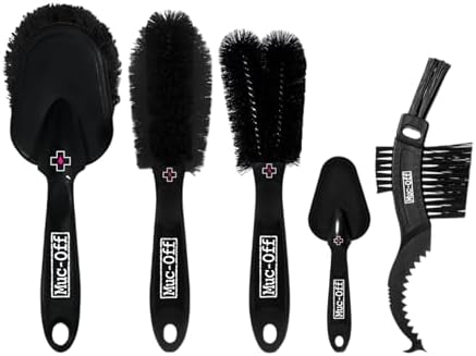 Muc-Off Premium Brush Set, Bike Cleaning Brushes by Muc-Off