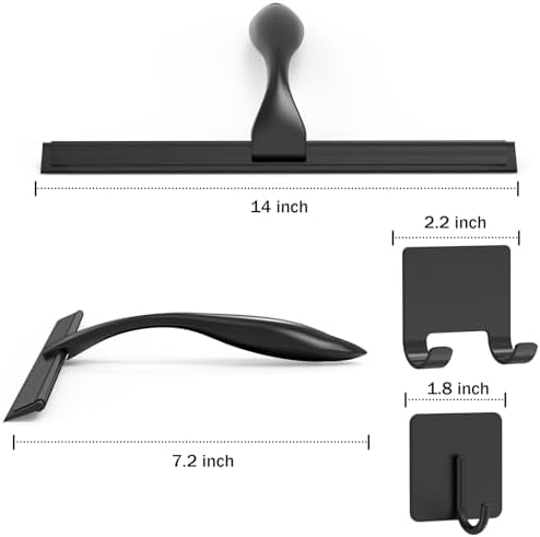 All-Purpose Stainless Steel Shower Squeegee - Image 2