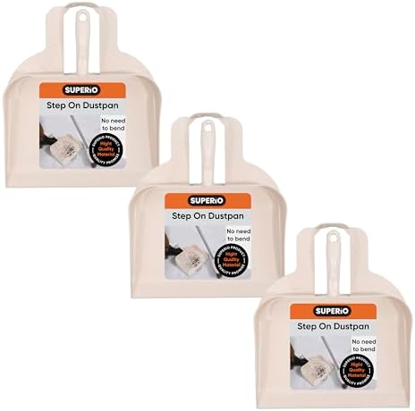 Superio Heavy Duty Plastic Step-on Dustpan by Superio