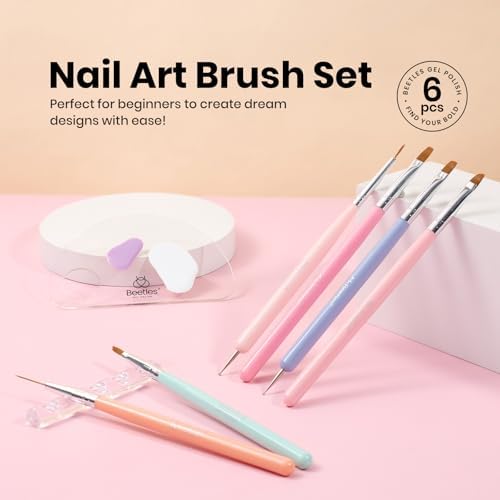 Beetles Nail Art Brushes - Image 2