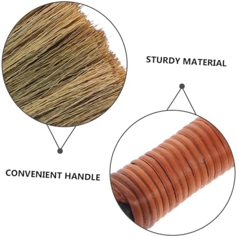 3pcs Handmade Bamboo Hand Brooms - Image 2