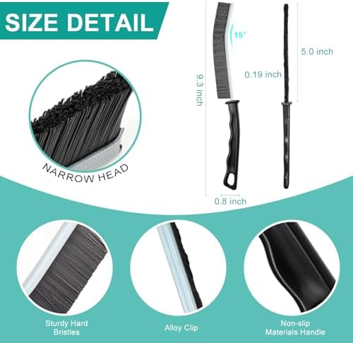 Crevice Cleaning Brush, New Multifunctional Gap Cleaning Brush Tool, Thin Scrub - Image 3