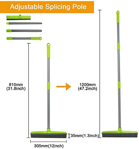 Push Broom Pet Hair Removal Broom - Image 6