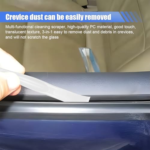 ZIMISI 2 In 1 Plastic Scraper Tool, No-Scratch Small Scraper Cleaning Tool - Image 4