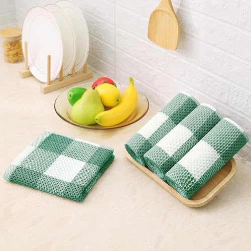 Homaxy Kitchen Towels and Dishcloths Set of 8 - Image 4