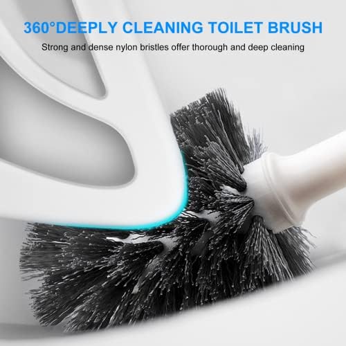 SetSail 3 Packs Toilet Brush and Plunger Set - Image 5