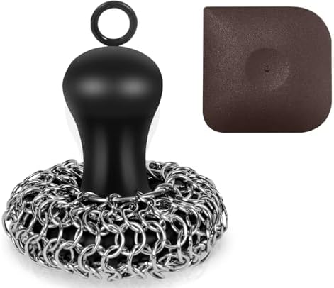 Herda Cast Iron Cleaner Scrubber by Betterqualitybetterlife
