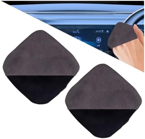KITUREK 2PCS Square Car Touch Screen Cleaner Cloth, Microfiber Cleaning Pad by KITUREK